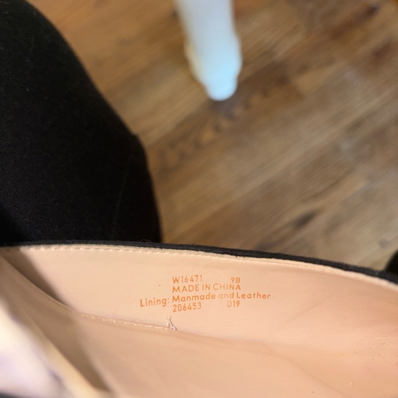 Cole Haan Black Wedges with Snakeskin Strap - Picture 12 of 12